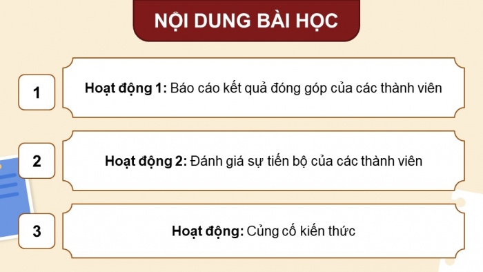 Giáo án điện tử Hoạt động trải nghiệm 5 chân trời bản 2 Chủ đề 4 Tuần 15