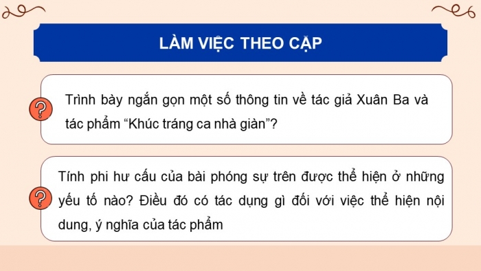 Giáo án PPT dạy thêm Ngữ văn 12 Cánh diều bài 3: Khúc tráng ca nhà giàn (Xuân Ba)