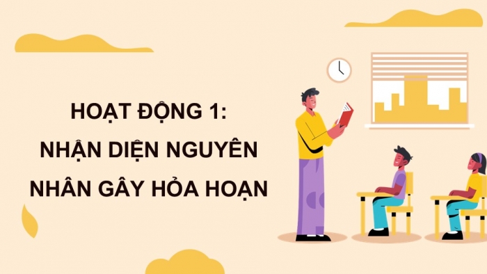 Giáo án điện tử Hoạt động trải nghiệm 5 cánh diều Chủ đề 3: An toàn và tự chủ trong cuộc sống - Tuần 11