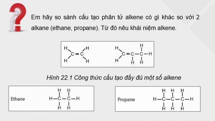 Giáo án điện tử KHTN 9 chân trời - Phân môn Hoá học Bài 22: Alkene