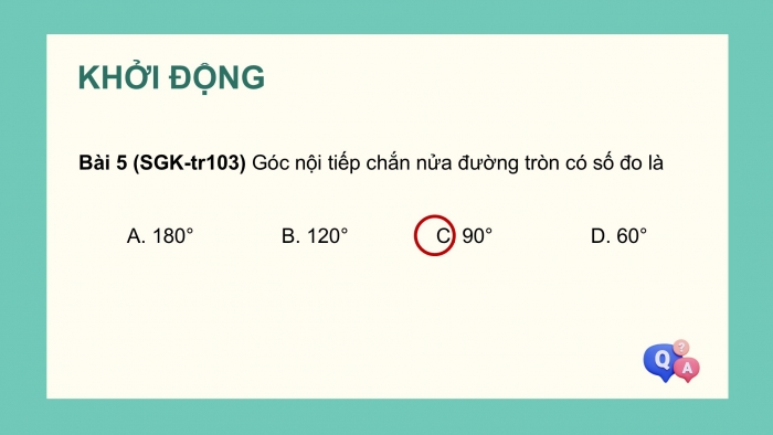 Giáo án điện tử Toán 9 chân trời Bài tập cuối chương 5