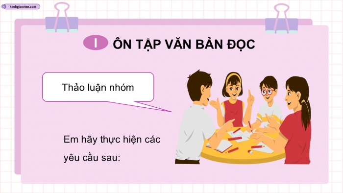 Giáo án điện tử Ngữ văn 9 cánh diều Bài Ôn tập và tự đánh giá cuối học kì I