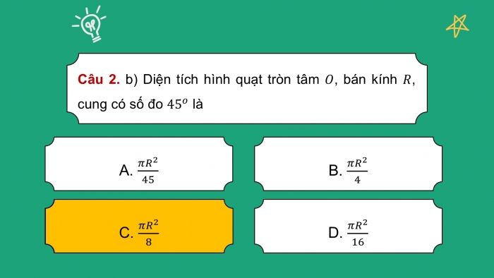 Giáo án điện tử Toán 9 cánh diều Bài tập cuối chương V