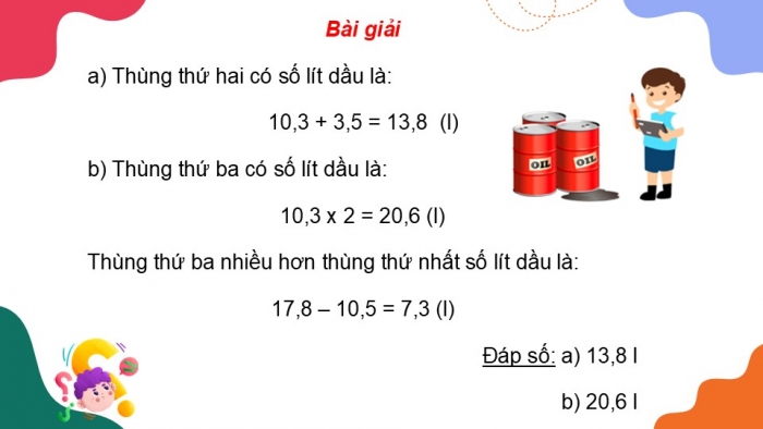 Giáo án PPT dạy thêm Toán 5 Kết nối bài 31: Ôn tập các phép tính với số thập phân