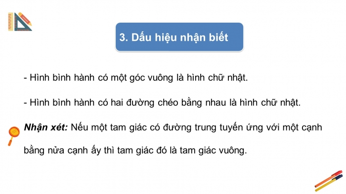 Giáo án PPT dạy thêm Toán 8 cánh diều Bài 5: Hình chữ nhật