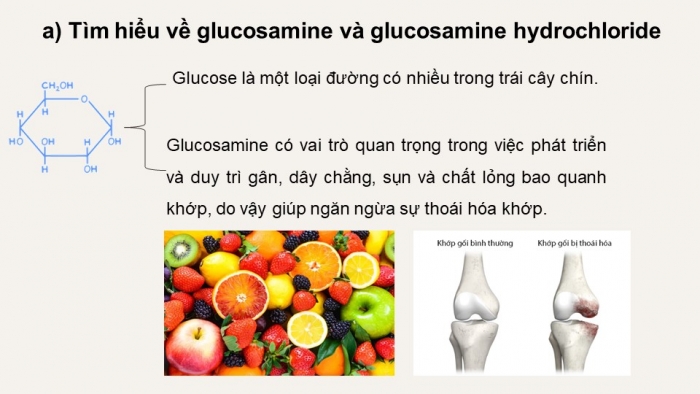 Giáo án điện tử chuyên đề Hoá học 11 chân trời Bài 6: Điều chế glucosamine hydrochloride từ vỏ tôm