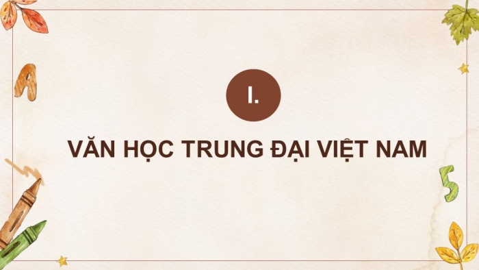 Giáo án điện tử chuyên đề Ngữ văn 11 cánh diều CĐ 1 Phần I: Nghiên cứu một vấn đề văn học trung đại Việt Nam