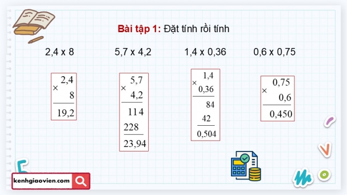 Giáo án điện tử Toán 5 chân trời Bài 34: Em làm được những gì?