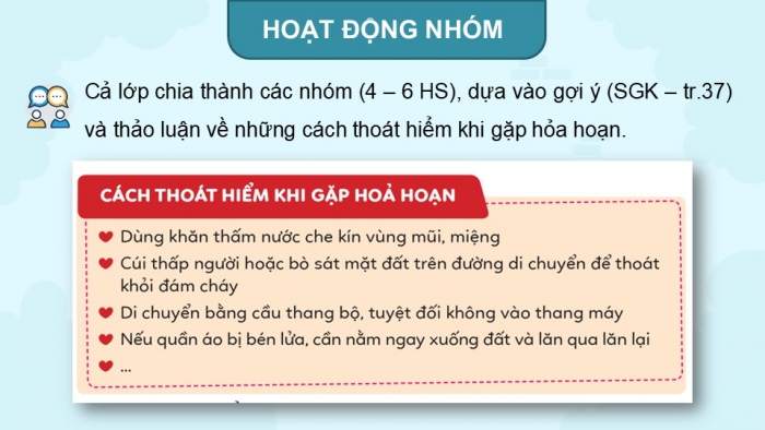 Giáo án điện tử Hoạt động trải nghiệm 5 cánh diều Chủ đề 3: An toàn và tự chủ trong cuộc sống - Tuần 12