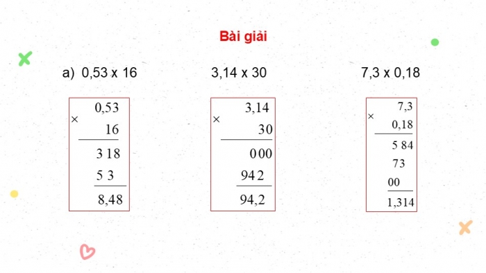 Giáo án điện tử Toán 5 cánh diều Bài 31: Luyện tập