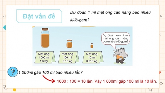 Giáo án điện tử Toán 5 cánh diều Bài 32: Chia một số thập phân cho 10, 100, 1000,...