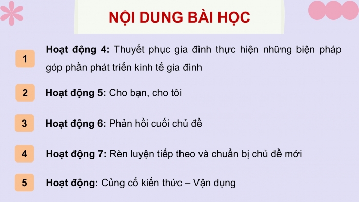 Giáo án điện tử Hoạt động trải nghiệm 9 chân trời bản 1 Chủ đề 5 Tuần 18