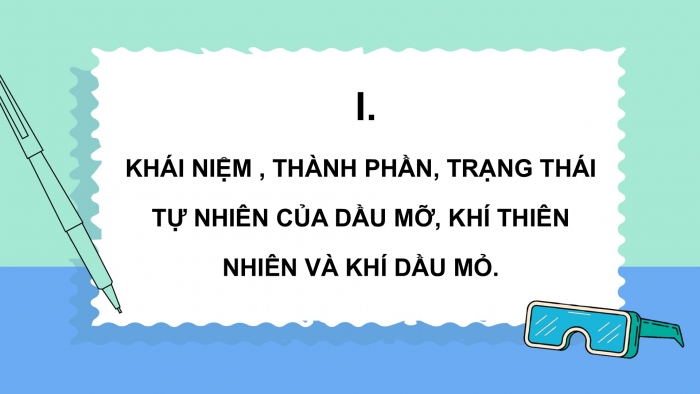 Giáo án điện tử KHTN 9 chân trời - Phân môn Hoá học Bài 23: Nguồn nhiên liệu