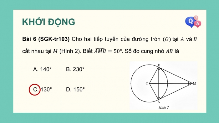 Giáo án điện tử Toán 9 chân trời Bài tập cuối chương 5