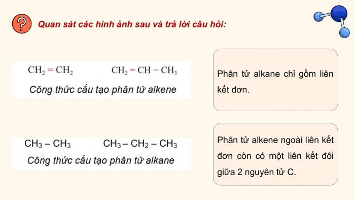 Giáo án điện tử KHTN 9 cánh diều - Phân môn Hoá học Bài 21: Alkene