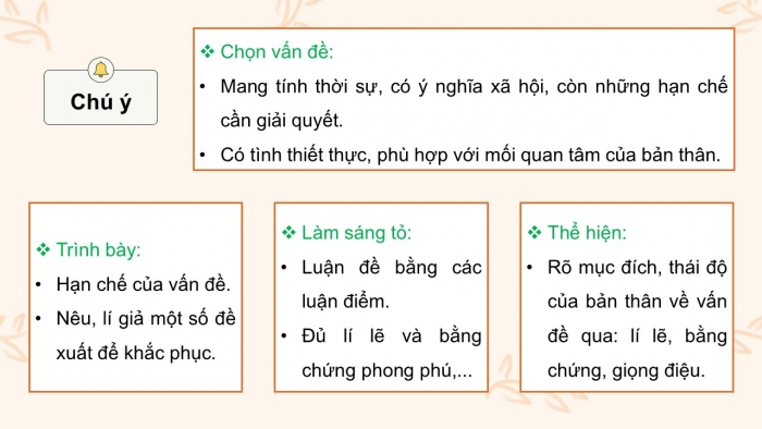 Giáo án điện tử Ngữ văn 9 cánh diều Bài 5: Viết bài văn nghị luận xã hội về một vấn đề cần giải quyết