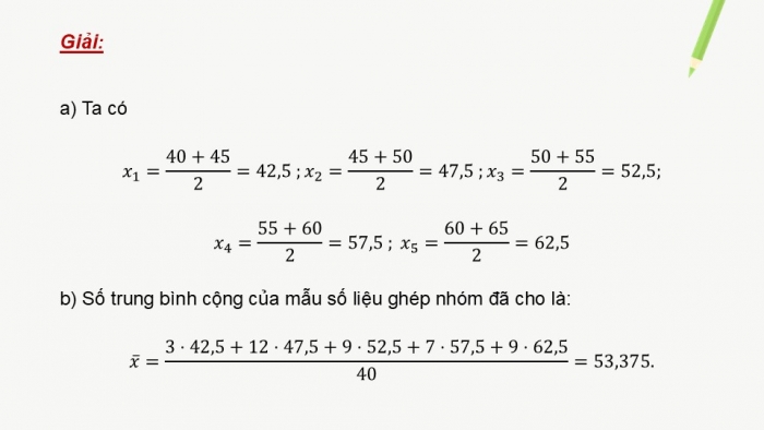 Giáo án điện tử Toán 12 cánh diều Bài 2: Phương sai, độ lệch chuẩn của mẫu số liệu ghép nhóm