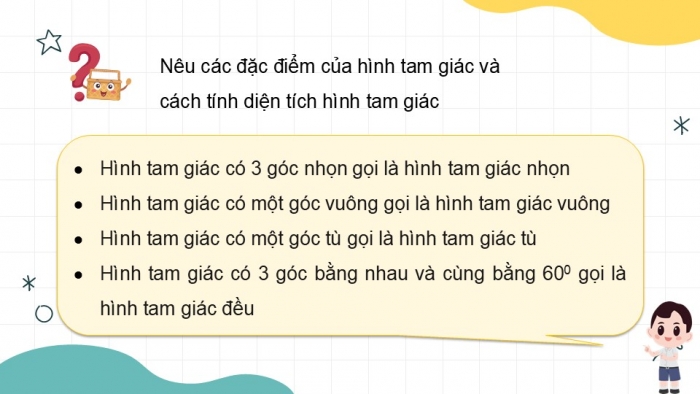 Giáo án PPT dạy thêm Toán 5 Kết nối bài 32: Ôn tập một số hình phẳng