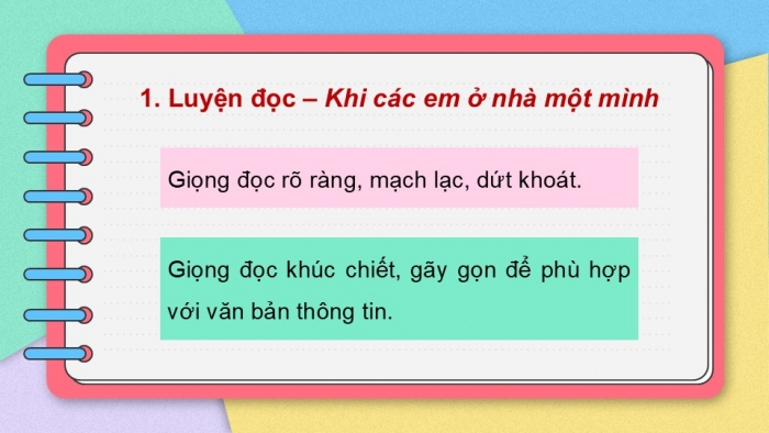 Giáo án PPT dạy thêm Tiếng Việt 5 cánh diều Bài 9: Khi các em ở nhà một mình, Trả bài viết đoạn văn nêu ý kiến về một hiện tượng xã hội