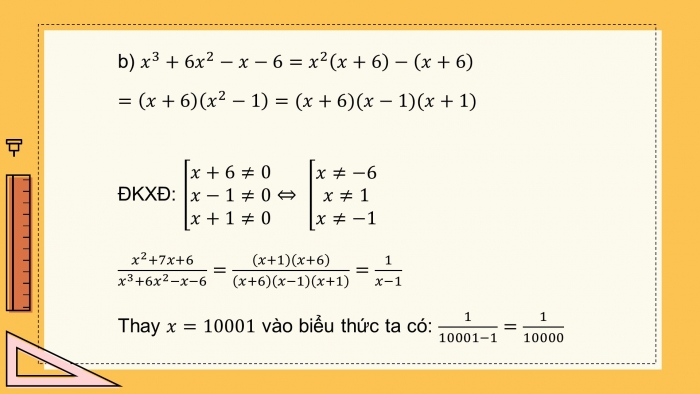 Giáo án PPT dạy thêm Toán 8 cánh diều Bài tập cuối chương II