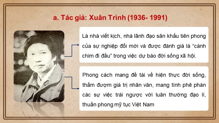 Giáo án PPT dạy thêm Ngữ văn 12 Cánh diều bài 2: Loạn đến nơi rồi! (Trích Mùa hè ở biển – Xuân Trình)