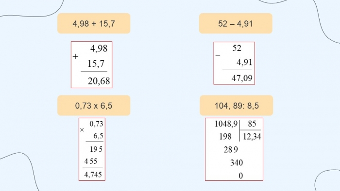 Giáo án điện tử Toán 5 kết nối Bài 24: Luyện tập chung