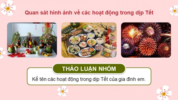 Giáo án điện tử Mĩ thuật 5 chân trời bản 1 Bài 3: Ngày Tết trong gia đình