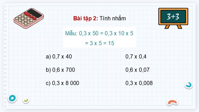 Giáo án điện tử Toán 5 chân trời Bài 34: Em làm được những gì?