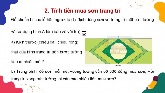 Giáo án điện tử Toán 5 chân trời Bài 51: Thực hành và trải nghiệm