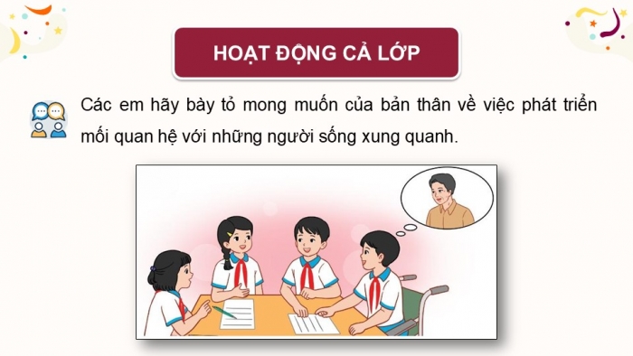 Giáo án điện tử Hoạt động trải nghiệm 5 cánh diều Chủ đề 4: Em với cộng đồng - Tuần 13