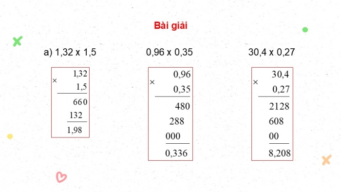 Giáo án điện tử Toán 5 cánh diều Bài 31: Luyện tập