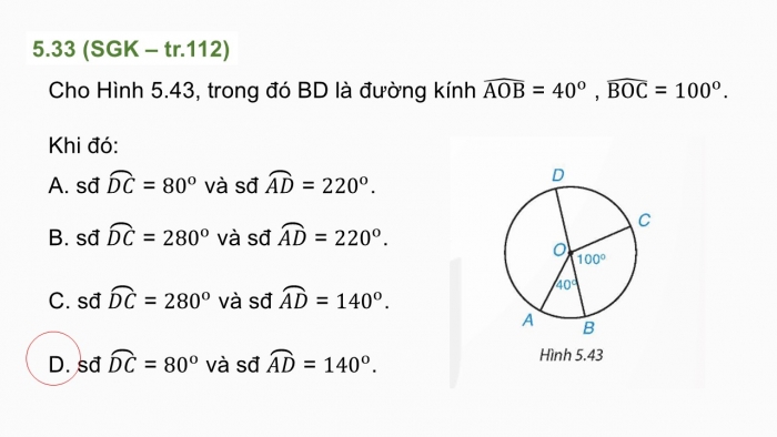 Giáo án điện tử Toán 9 kết nối Bài tập cuối chương V