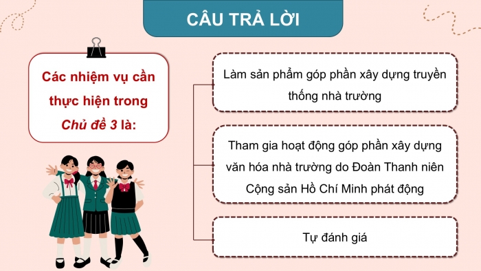 Giáo án điện tử Hoạt động trải nghiệm 9 chân trời bản 1 Chủ đề 3 Tuần 9