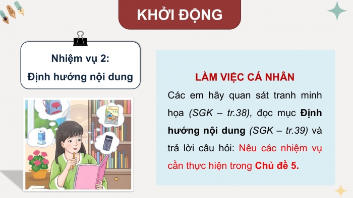 Giáo án điện tử Hoạt động trải nghiệm 9 chân trời bản 1 Chủ đề 5 Tuần 16