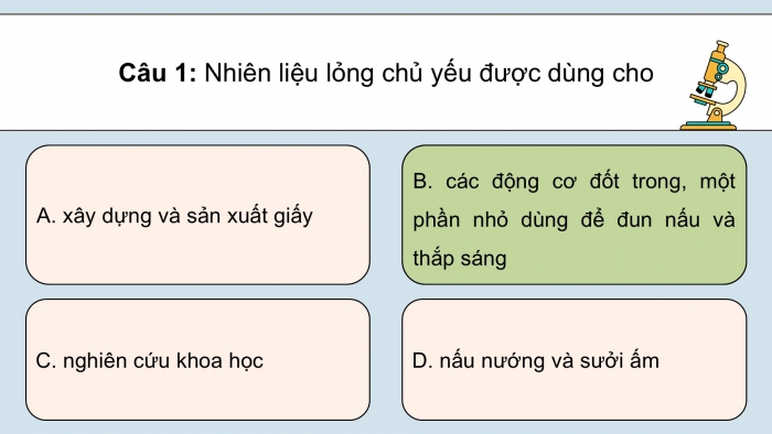 Giáo án điện tử KHTN 9 cánh diều - Phân môn Hoá học Bài tập (Chủ đề 7)