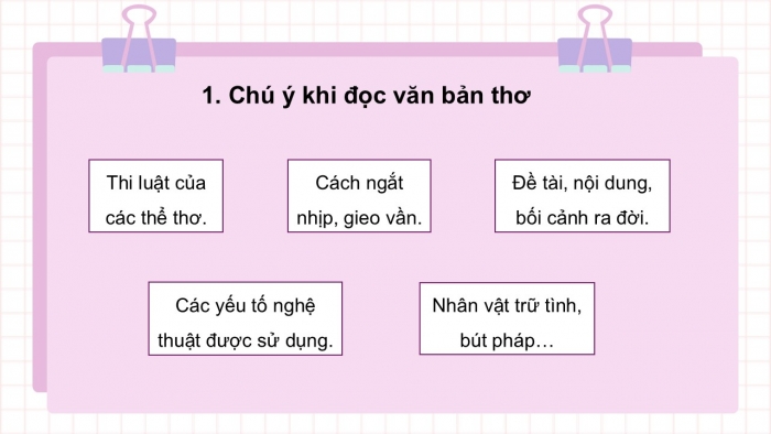 Giáo án điện tử Ngữ văn 9 cánh diều Bài Ôn tập và tự đánh giá cuối học kì I