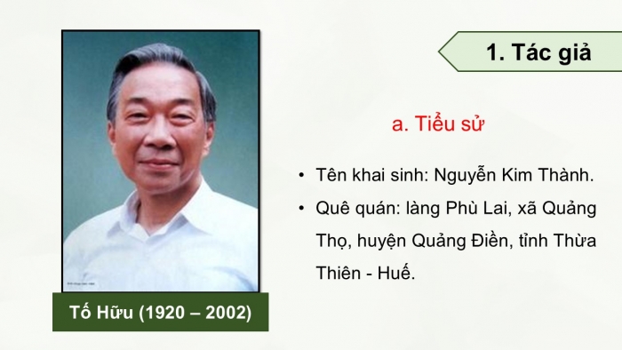 Giáo án điện tử Ngữ văn 12 cánh diều Bài 4: Việt Bắc (Tố Hữu)