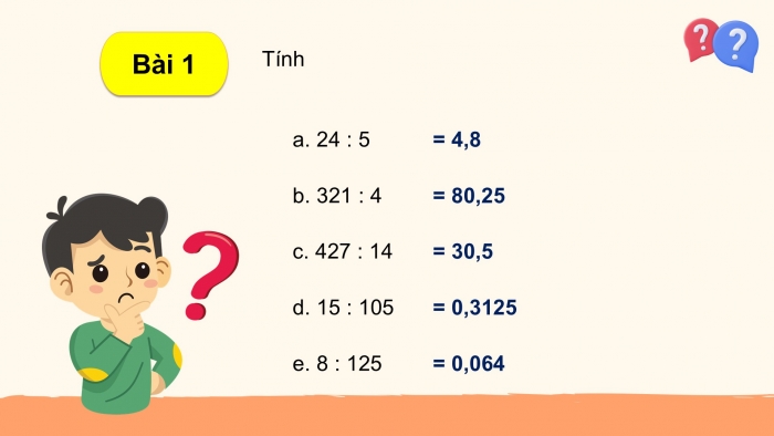 Giáo án PPT dạy thêm Toán 5 Cánh diều bài 34: Luyện tập