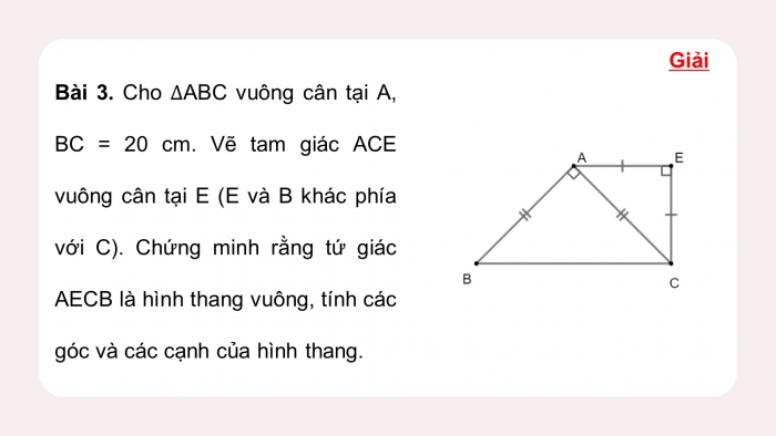 Giáo án PPT dạy thêm Toán 8 cánh diều Bài tập cuối chương V