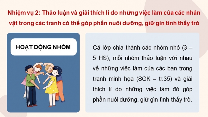 Giáo án điện tử Hoạt động trải nghiệm 5 chân trời bản 2 Chủ đề 3 Tuần 10