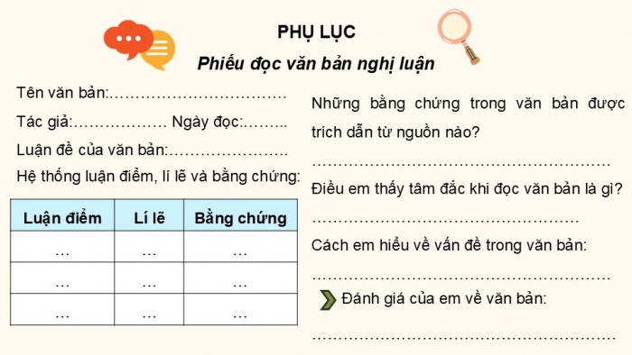 Giáo án điện tử Ngữ văn 9 kết nối Bài 5: Đọc mở rộng