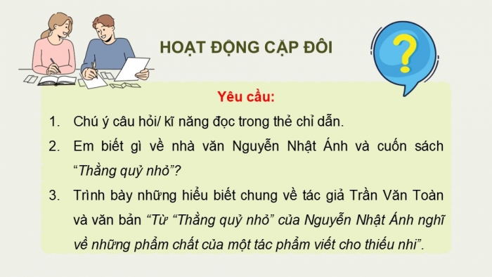 Giáo án điện tử Ngữ văn 9 kết nối Bài 4: Từ 