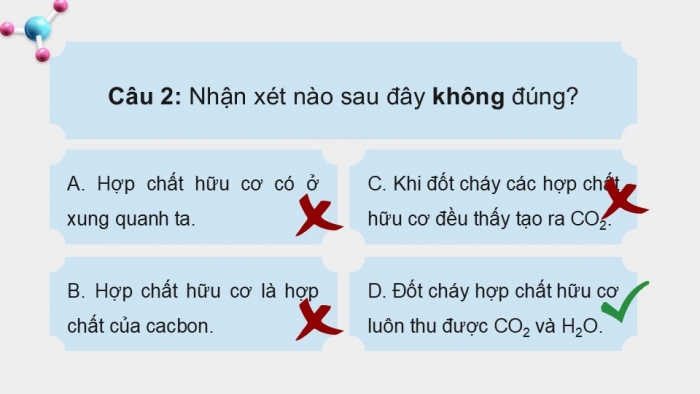 Giáo án điện tử KHTN 9 chân trời - Phân môn Hoá học Bài Ôn tập chủ đề 7