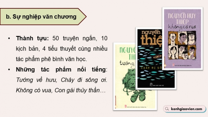 Giáo án điện tử Ngữ văn 12 kết nối Bài 4: Muối của rừng (Trích – Nguyễn Huy Thiệp)