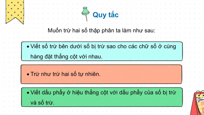 Giáo án PPT dạy thêm Toán 5 Kết nối bài 20: Phép trừ số thập phân