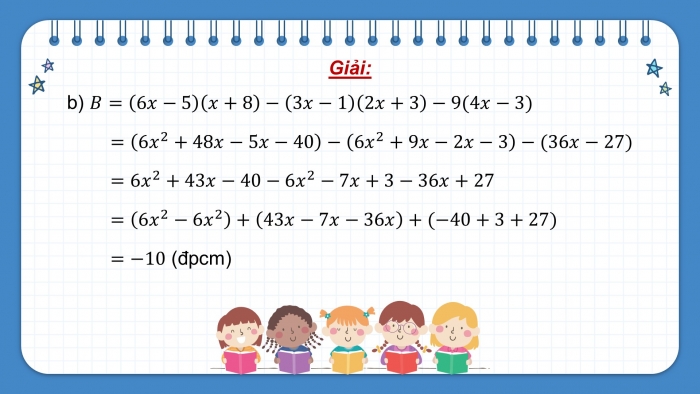 Giáo án PPT dạy thêm Toán 8 cánh diều Bài tập cuối chương I