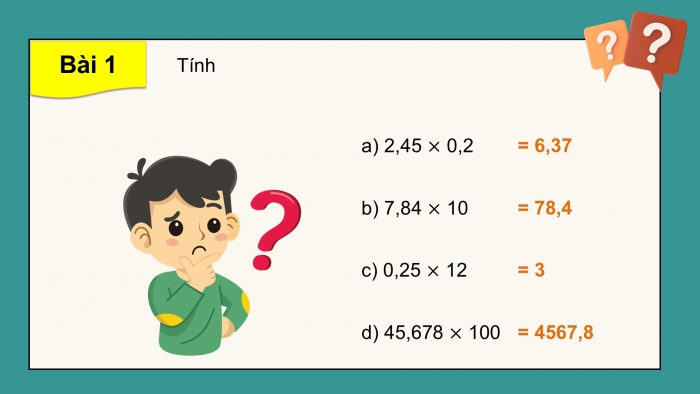 Giáo án PPT dạy thêm Toán 5 Cánh diều bài 31: Luyện tập