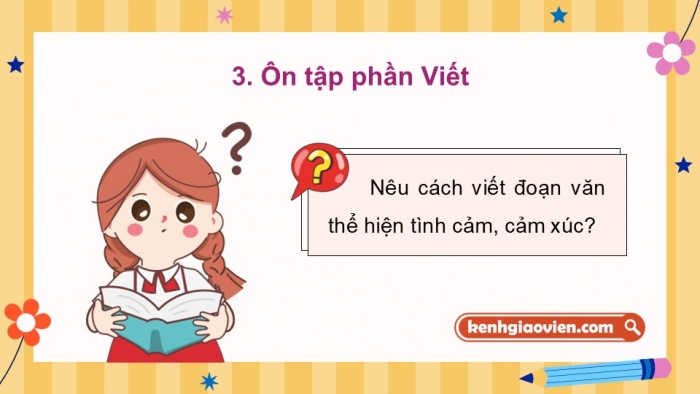 Giáo án PPT dạy thêm Tiếng Việt 5 cánh diều Bài 9: Chú công an, Kết từ (tiếp theo), Viết đoạn văn nêu ý kiến về một hiện tượng xã hội (Ôn tập)