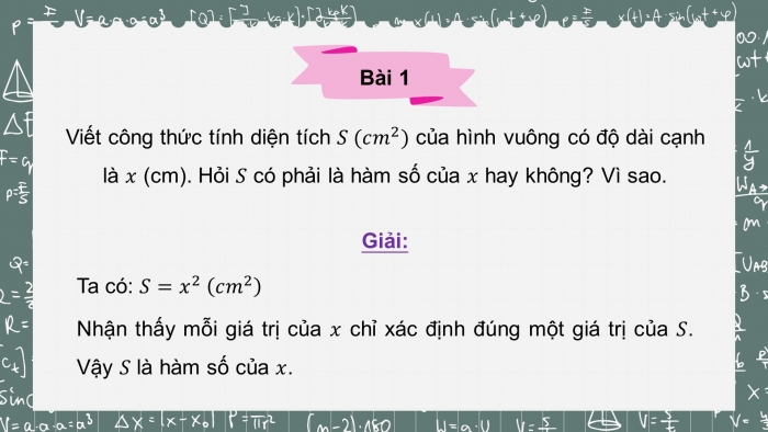 Giáo án PPT dạy thêm Toán 8 cánh diều Bài 1: Hàm số