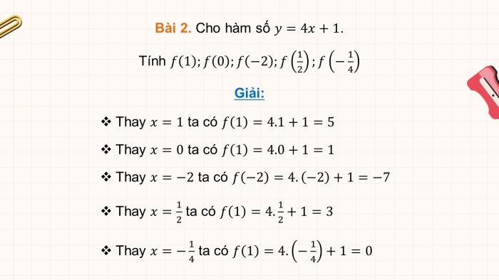 Giáo án PPT dạy thêm Toán 8 cánh diều Bài 3: Hàm số bậc nhất y = ax + b (a ≠ 0)